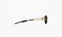 Gentle Monster Metal Acetate Cat's Eye Sunglasses Men's Black 