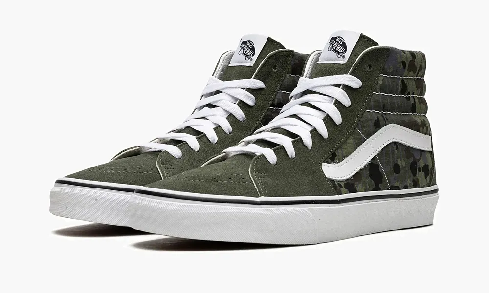Vans Sk8-hi Rain Camo Green
