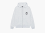 Stussy Cali Grown Zip Hoodie Ash Heather 