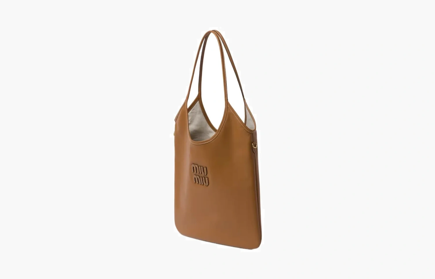 Miu Miu Ivy Tote Bag "Brown" 