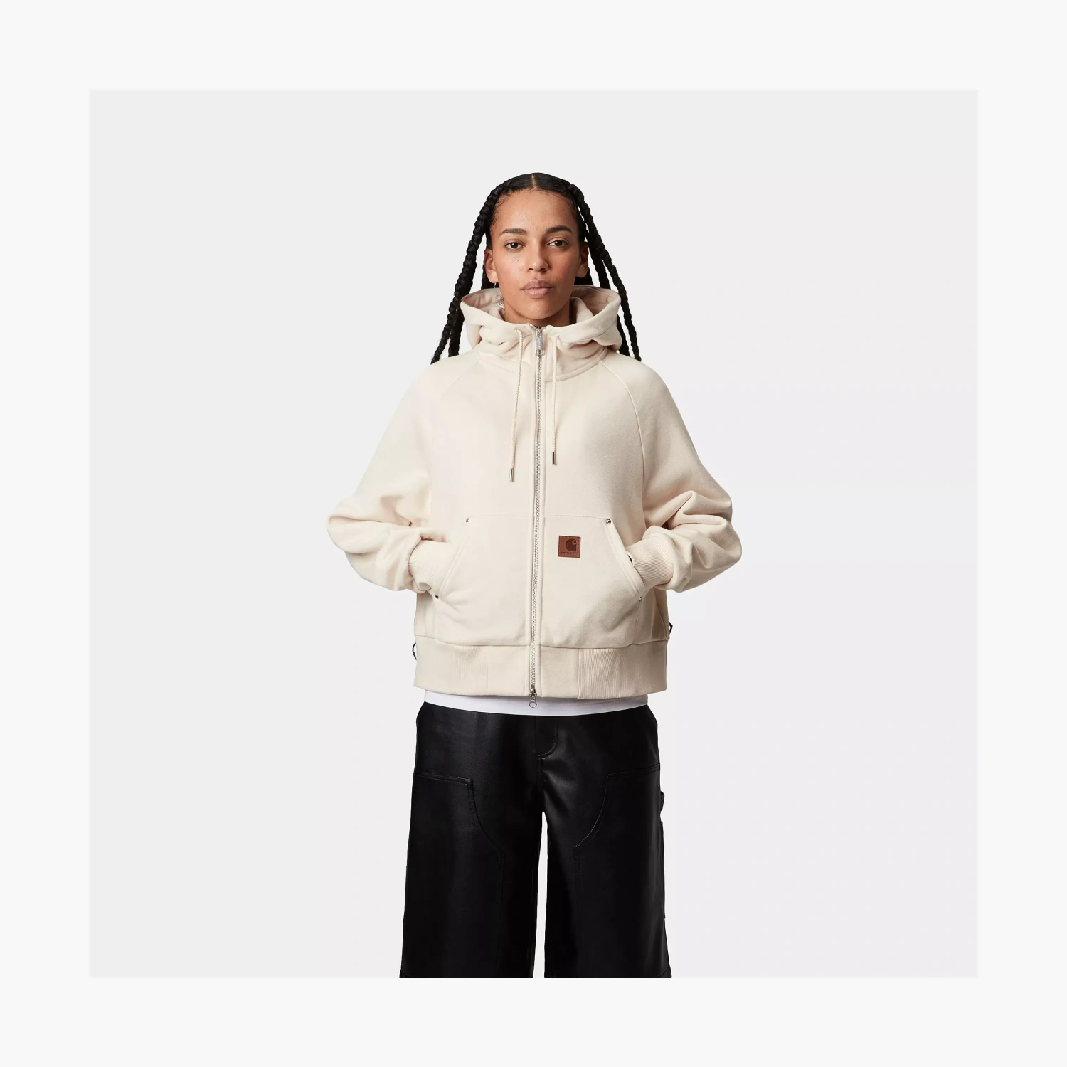 Carhartt WIP SS25 W' Hooded Eldon Jacket logo 