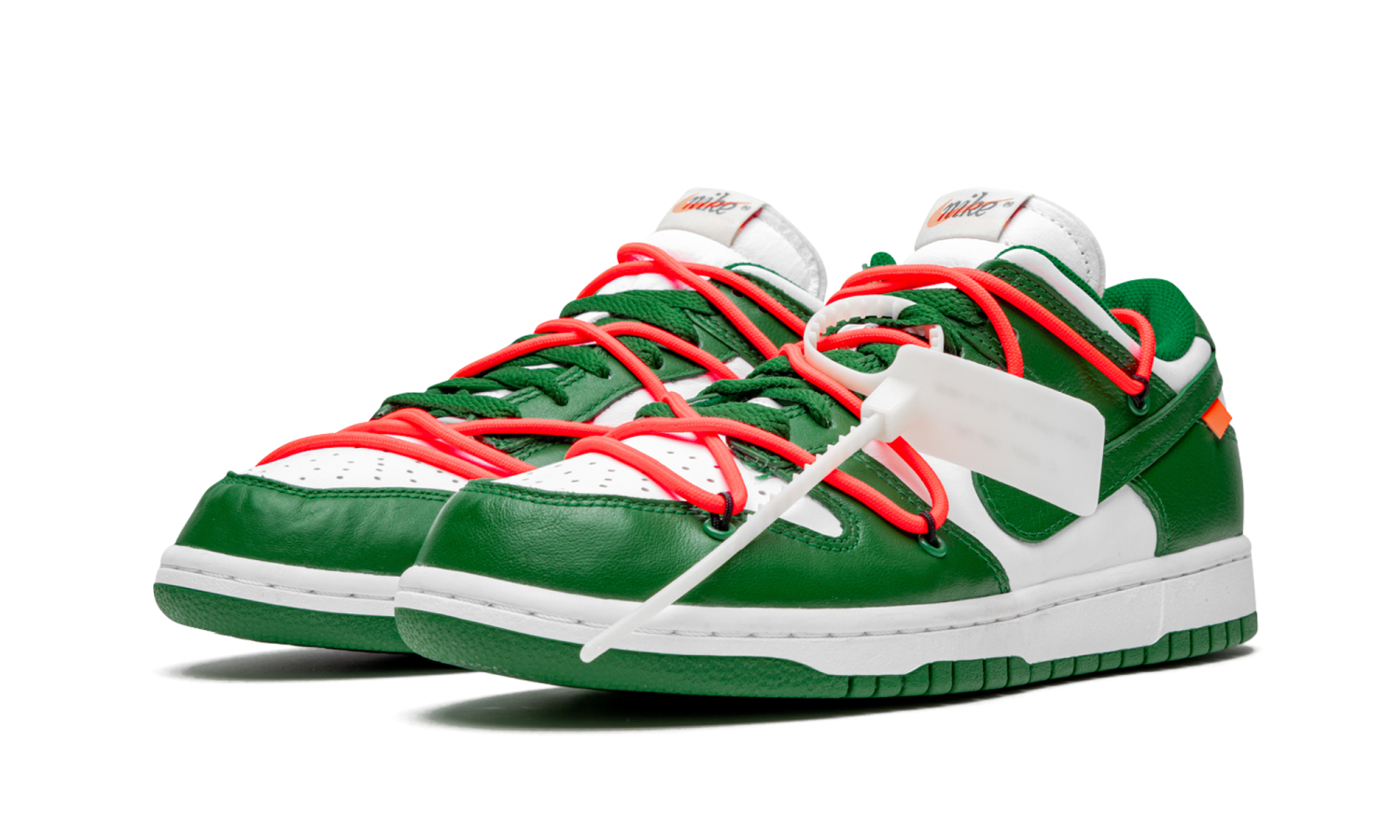 фото Dunk Low “Off-White - Pine Green” (Nike Dunk Low)-CT0856 100