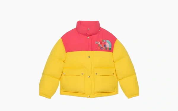 Gucci x The North Face Down Jacket Yellow/Multicolor  Gucci x The North Face Down Jacket Yellow/Multicolor