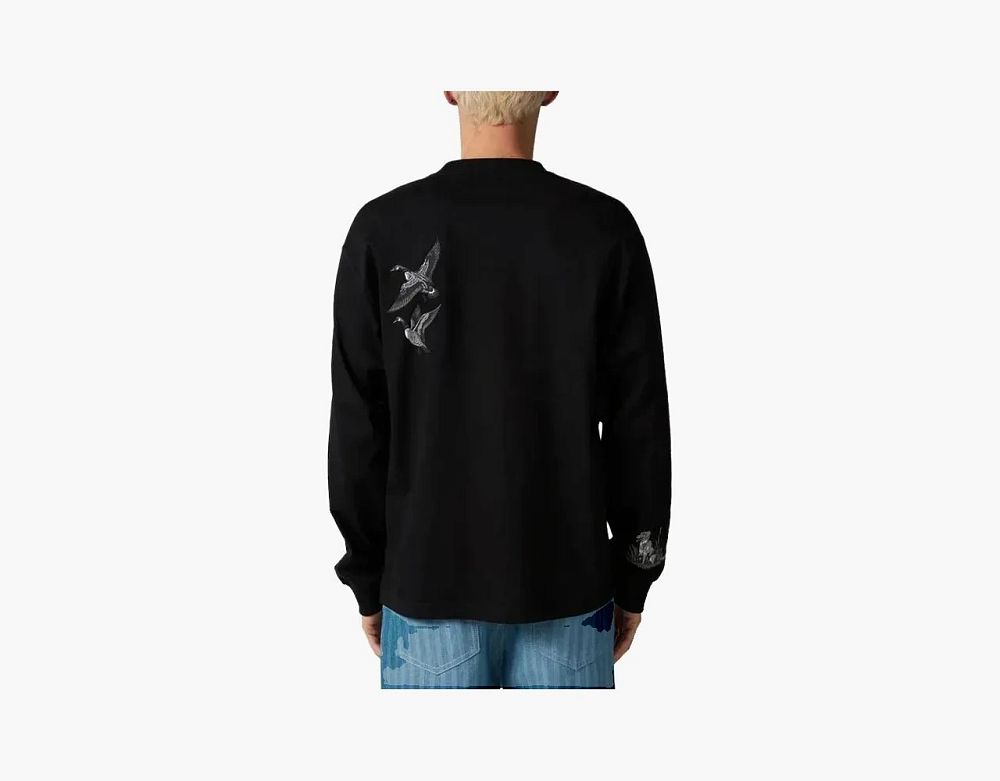 Carhartt WIP Ducks Long Sleeve T-Shirt Black