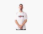 Carhartt WIP Love Heart Print T-Shirt White