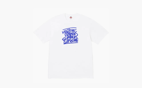 Supreme Marithé François Girbaud Collaboration T Shirts Unisex White 