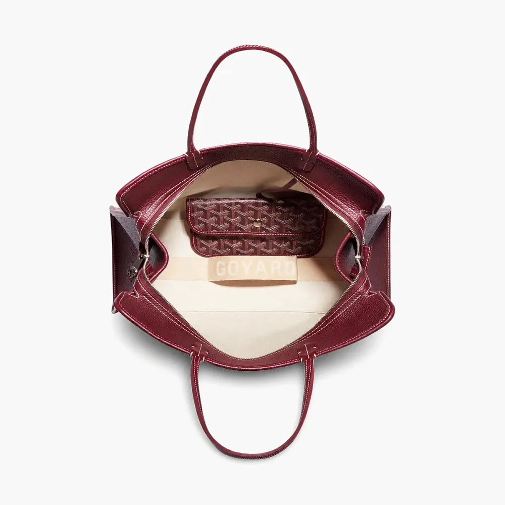 Goyard Hardy PM Bag Burgundy