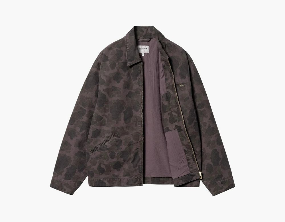 Carhartt WIP Duck Detroit Jacket Brown Camo