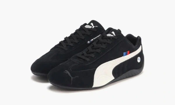 Puma BMW Motorsport X Speed Cat Black White 