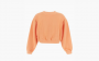 Sporty & Rich Cropped Sweatshirt "Orange" 