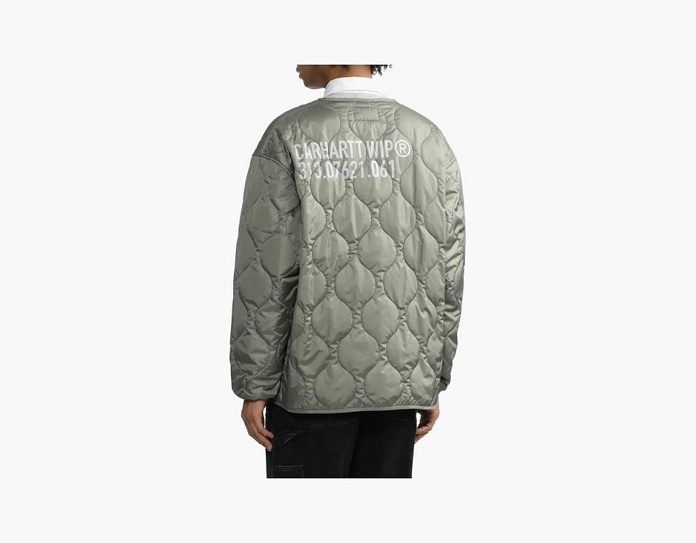 Carhartt WIP Quilted Liner Jacket Sage Green
