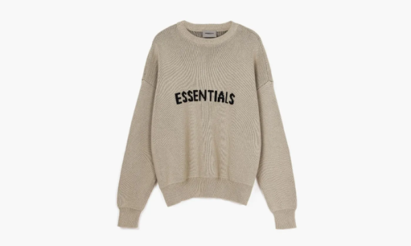 Essentials Knit Pullover Sweater Linen 