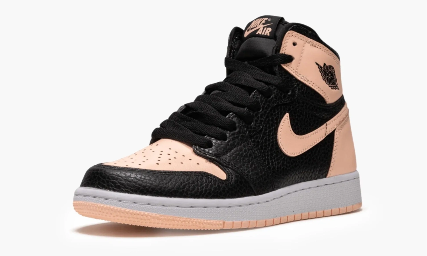 Air Jordan 1 Retro High GS Black Crimson Tint 