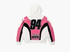 Supreme x Fox Racing Zip Up Hooded Sweatshirt White