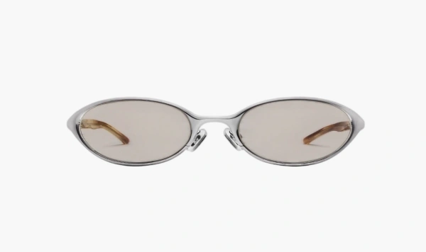 Gentle Monster Moody 02(BR) Sunglasses Silver / Brown 