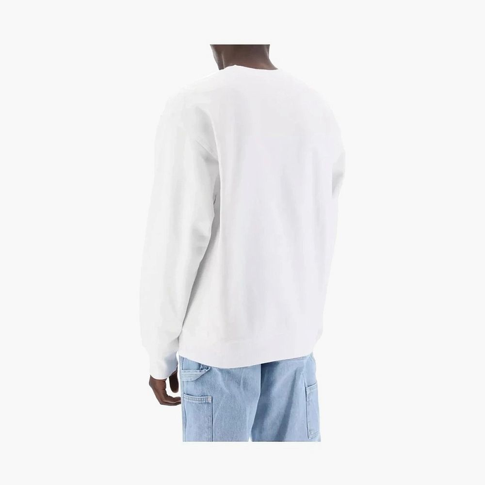 Carhartt WIP American Script Sweatshirt White