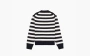 Sporty & Rich Striped Wool Jumper Black and White Stripes 