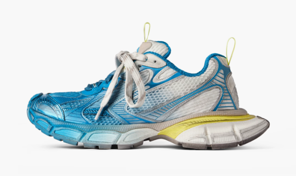 Balenciaga 3XL Toe Spray White/Blue 