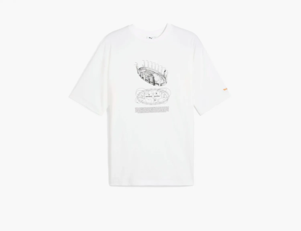 Puma x Harry Potter Oversized Graphic Tee Unisex White 