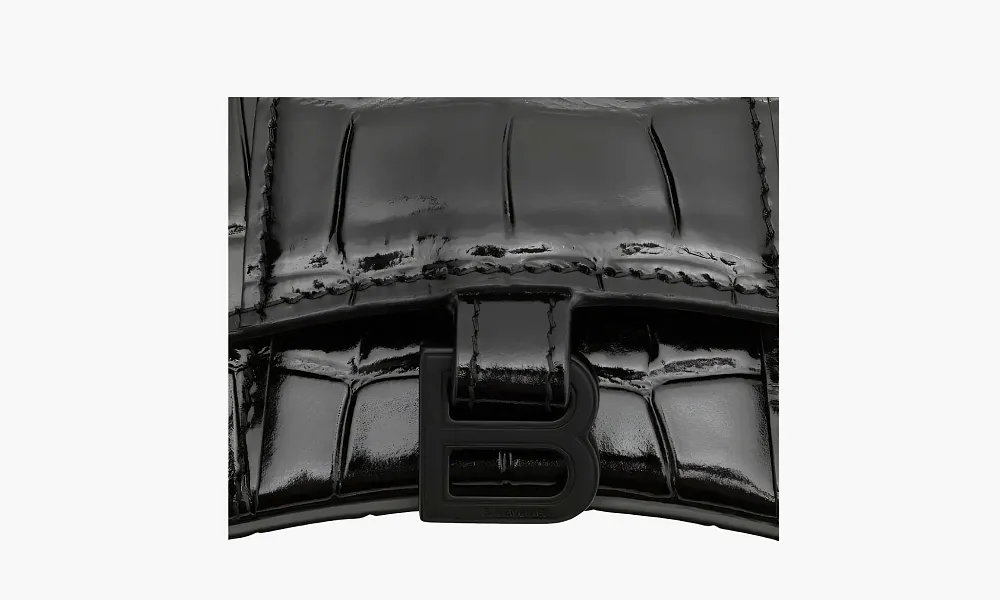 Balenciaga Hourglass Handbag Black