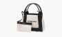 Balenciaga Cabas Handbag "Ivory Black" 