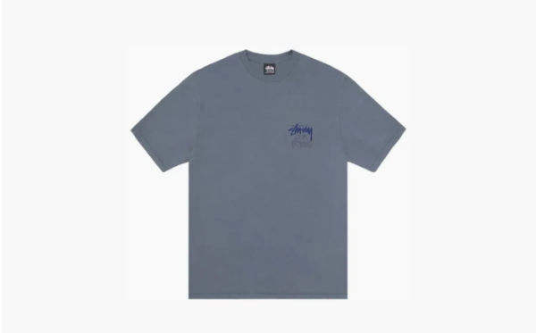 Stussy Look Beyond Tee Pigment Dyed Navy 