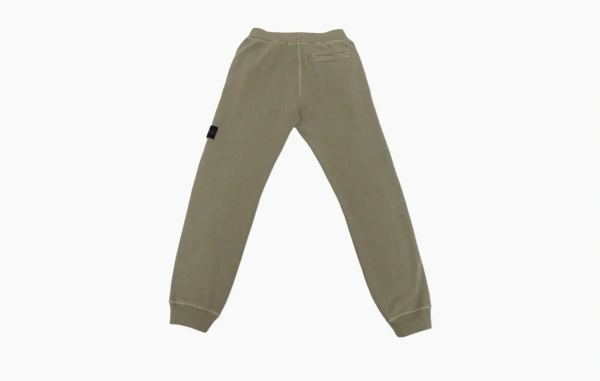  Stone Island Brushed Organic Cotton Fleece Sweatpants Brown 