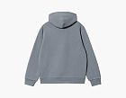 Carhartt WIP Hooded Carhartt Sweatshirt Grey White