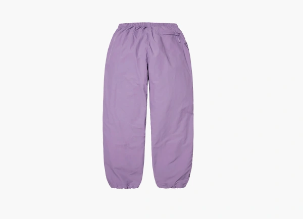 Supreme  Spellout Embroidered Track Pant Dusty Purple 