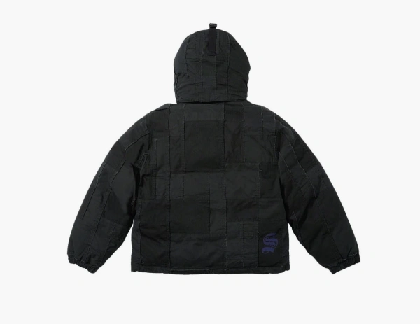 Supreme x Junya Watanabe x Comme des Garçons MAN Patchwork Puffy Jacket Black  Supreme x Junya Watanabe x Comme des Garçons MAN Patchwork Puffy Jacket Black