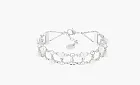 DIOR Petit CD Treasure Bracelet WMNS Silver