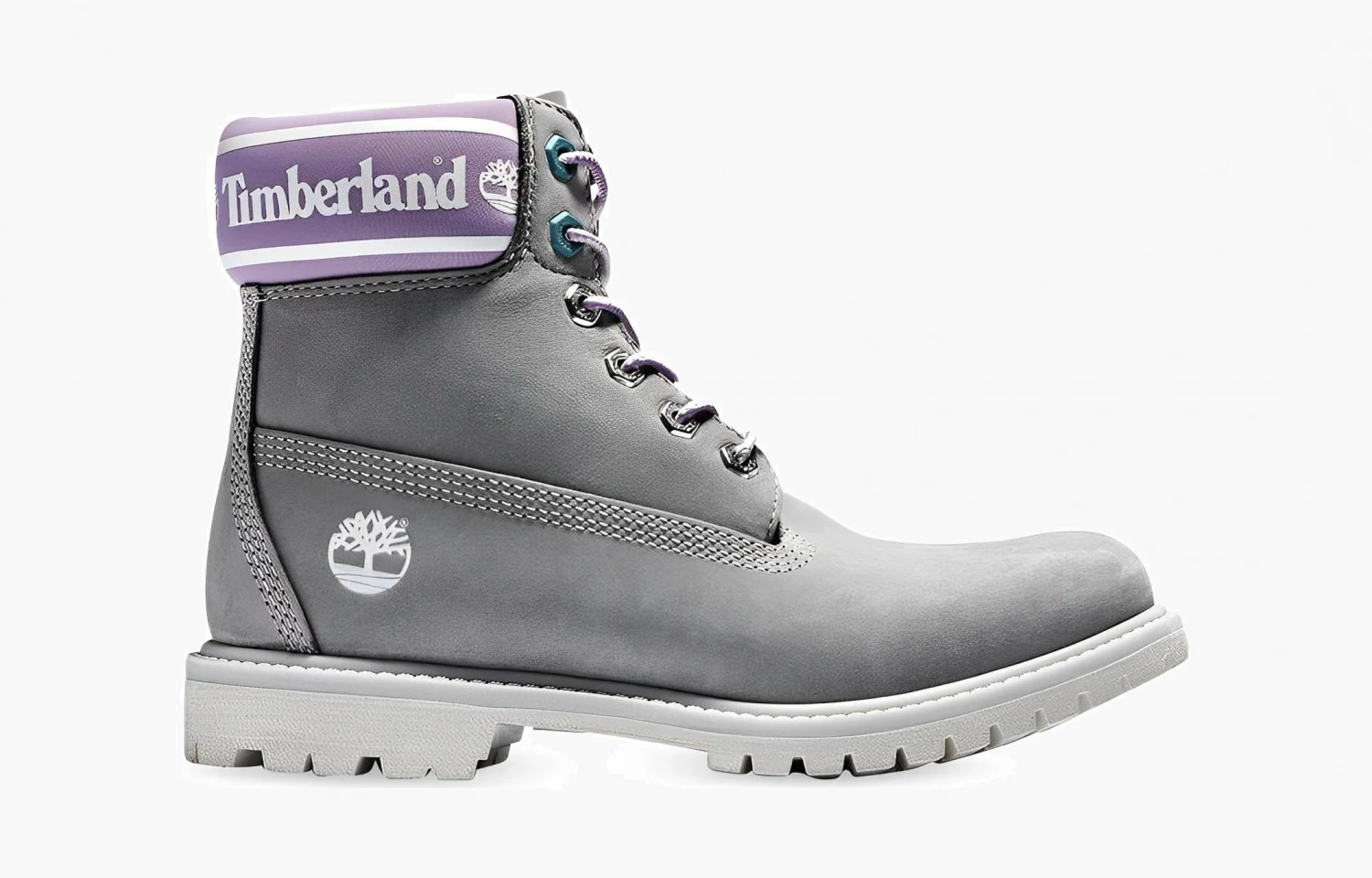 Timberland 6 Inch Premium Waterproof Boots "Medium Grey Nubuck" WMNS 