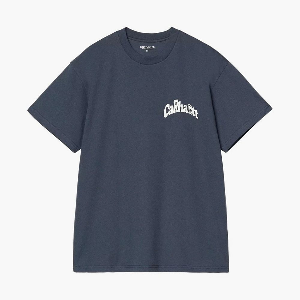 Carhartt WIP Logo Brands T-Shirt Navy