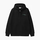 Carhartt WIP Zip Hooded Sweatshirt Black