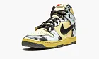 Nike Dunk High 1985 Black Acid Wash