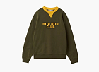 Miu Miu Sweatshirt Camouflage