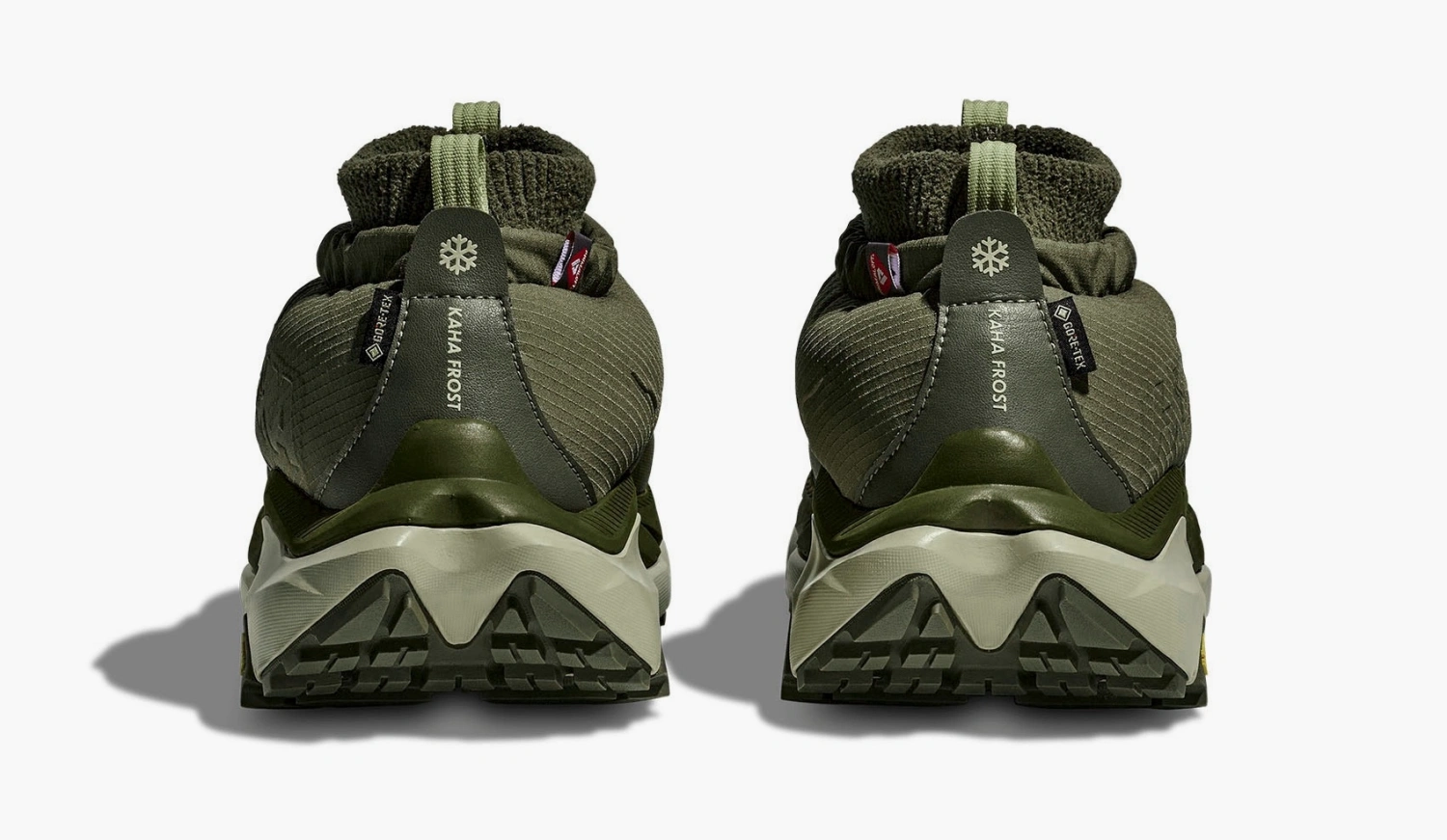 Hoka One Kaha 2 Frost Moc Gore-Tex Antique Olive Spruce Green 