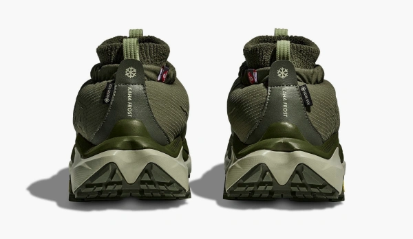 Hoka One Kaha 2 Frost Moc Gore-Tex Antique Olive Spruce Green 