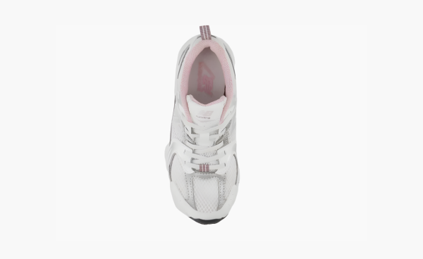 530 Bungee Little Kid White Mid Century Pink