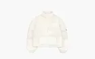 Sporty & Rich Crown LA Puffer Jacket Cream