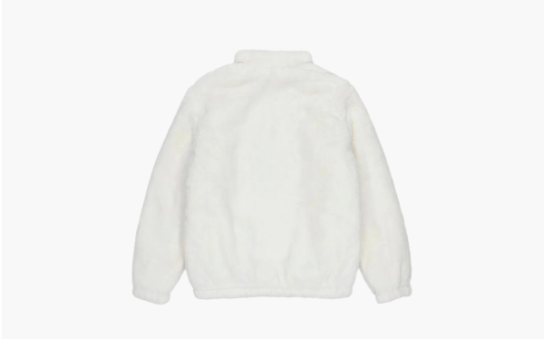 Nike White Fleece Jacket White  Nike White Fleece Jacket White