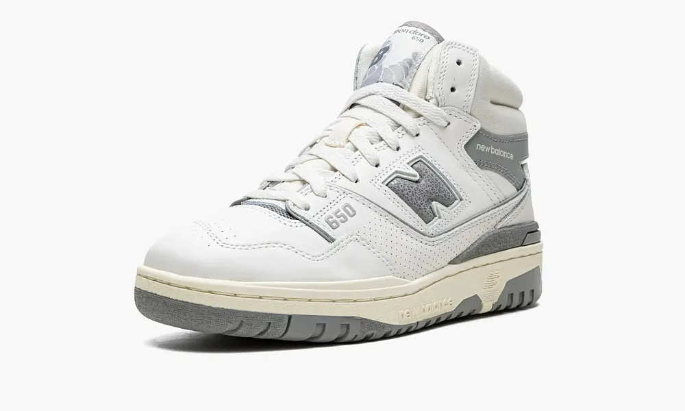 New Balance 650r Aime Leon Dore - White Grey