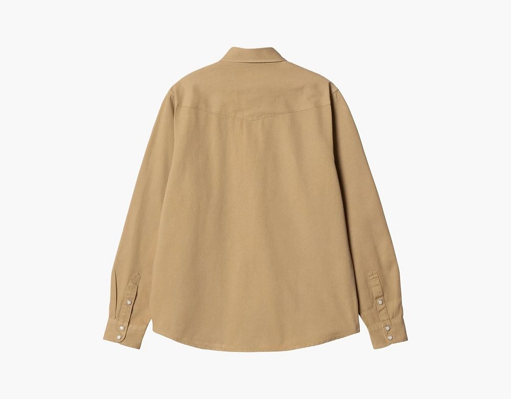 Carhartt WIP Santa Fe Shirt Tan