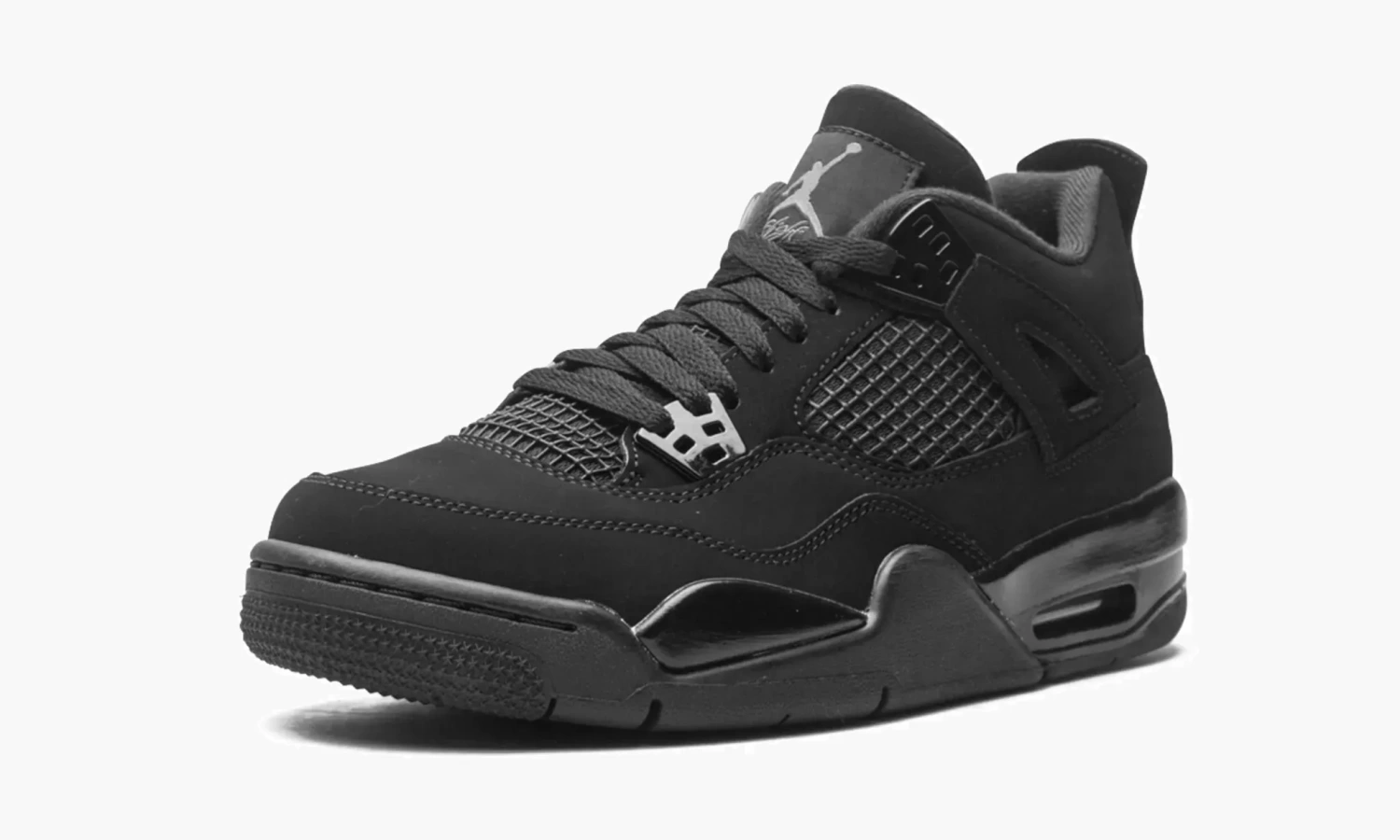 фото Air Jordan 4 Retro GS "Black Cat" (Air Jordan 4)-408452 010