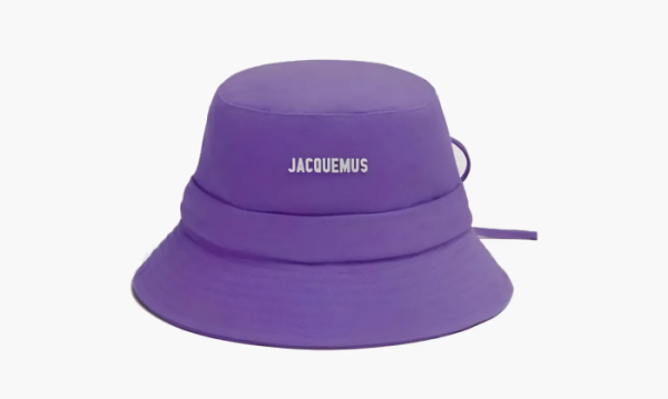 Jacquemus Panama Hat Purple 