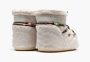Moon Boot Icon Low Cream Faux-Fur Beads 