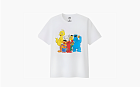 Kawsx Uniqlo x Sesame Street Group Tee White