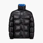 Moncler Dervox Short Down Jacket Dark Gray
