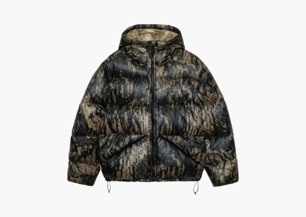 Stussy Down Parka Micro Ripstop Relic Camo 