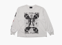 Enfants Riches Déprimés Living Altar Long-Sleeve T-Shirt Faded White 